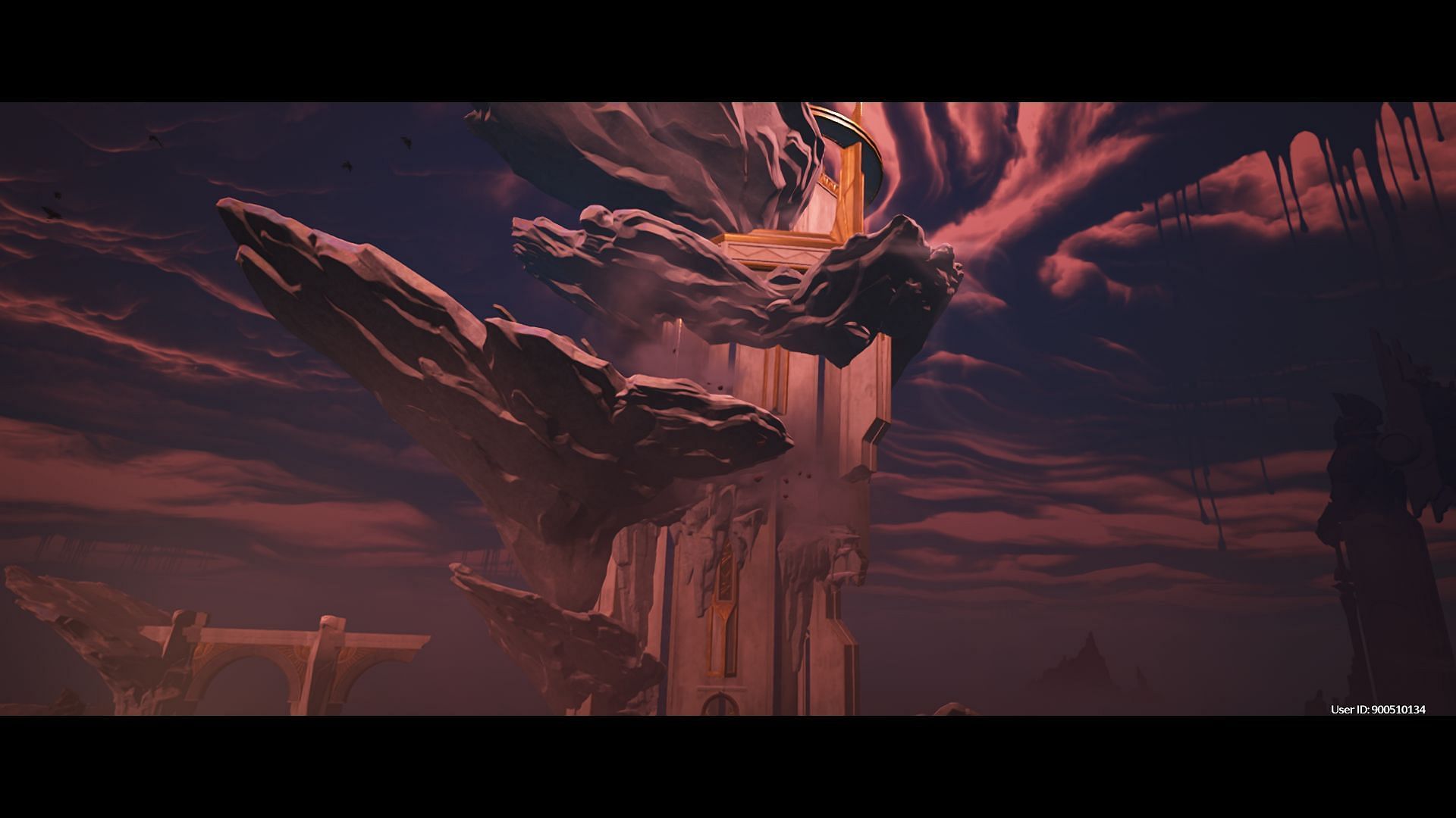 Slash the tower in half, liberating the dragon (Image via Kuro Games)
